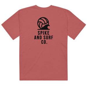 Spike & Surf Co. Embroidered Heavyweight Tee - Brick