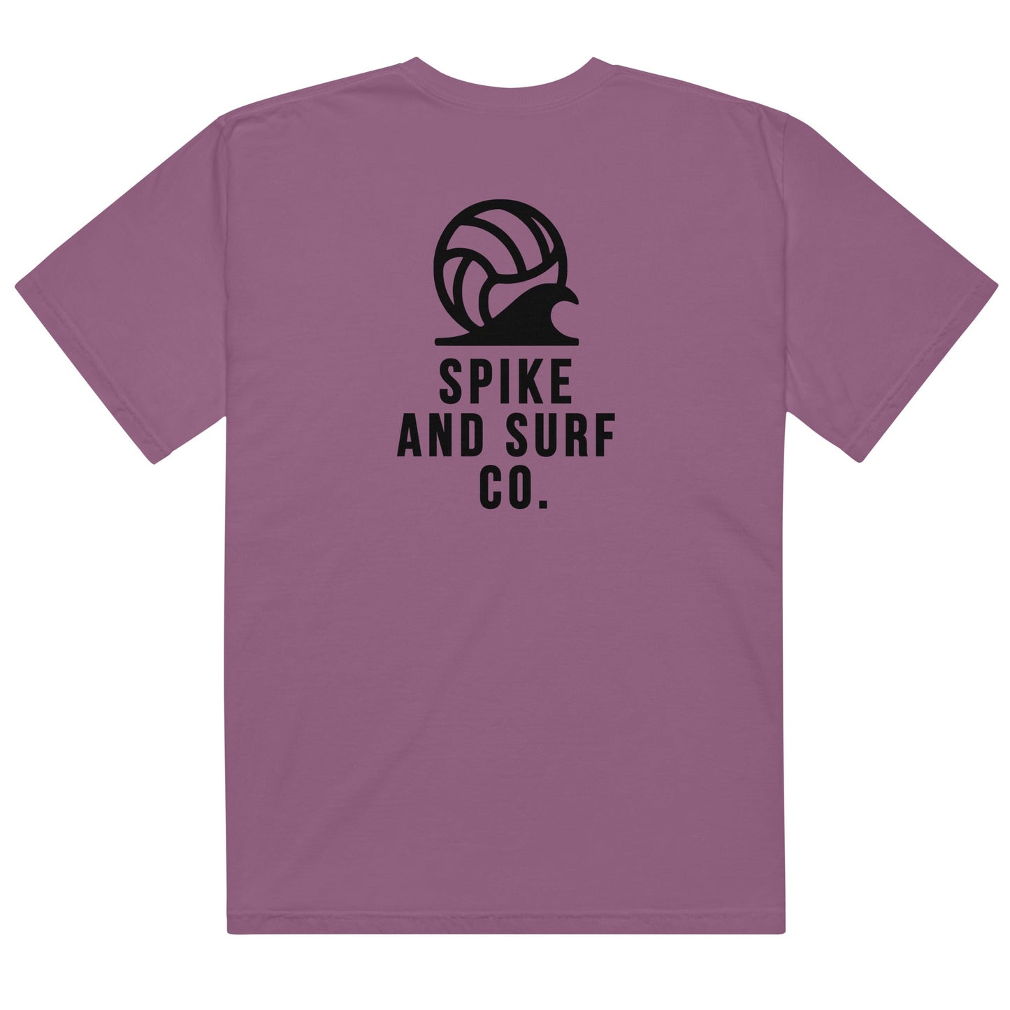 Spike & Surf Co. Embroidered Heavyweight Tee - Grape
