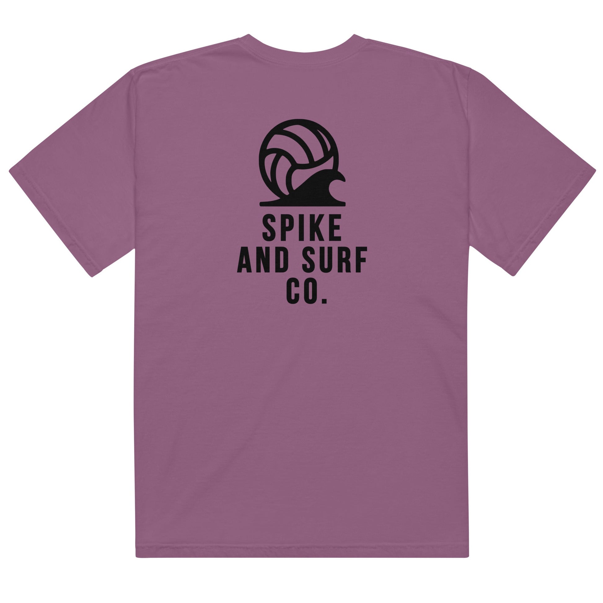 Spike & Surf Co. Embroidered Heavyweight Tee - Grape