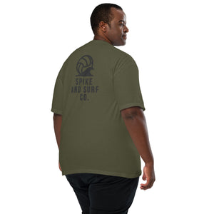 Spike & Surf Co. Embroidered Heavyweight Tee - Sage