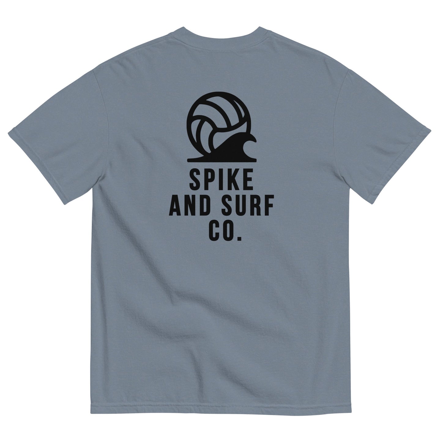 Spike & Surf Co. Embroidered Heavyweight Tee - Blue Jean