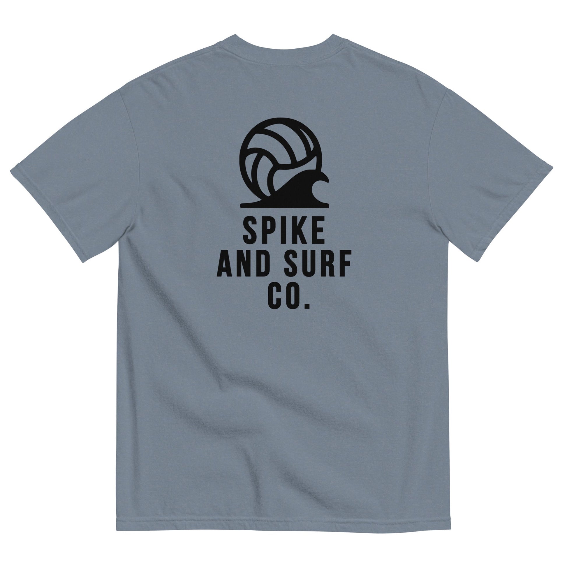 Spike & Surf Co. Embroidered Heavyweight Tee - Blue Jean