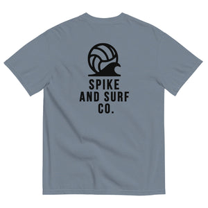 Spike & Surf Co. Embroidered Heavyweight Tee - Blue Jean