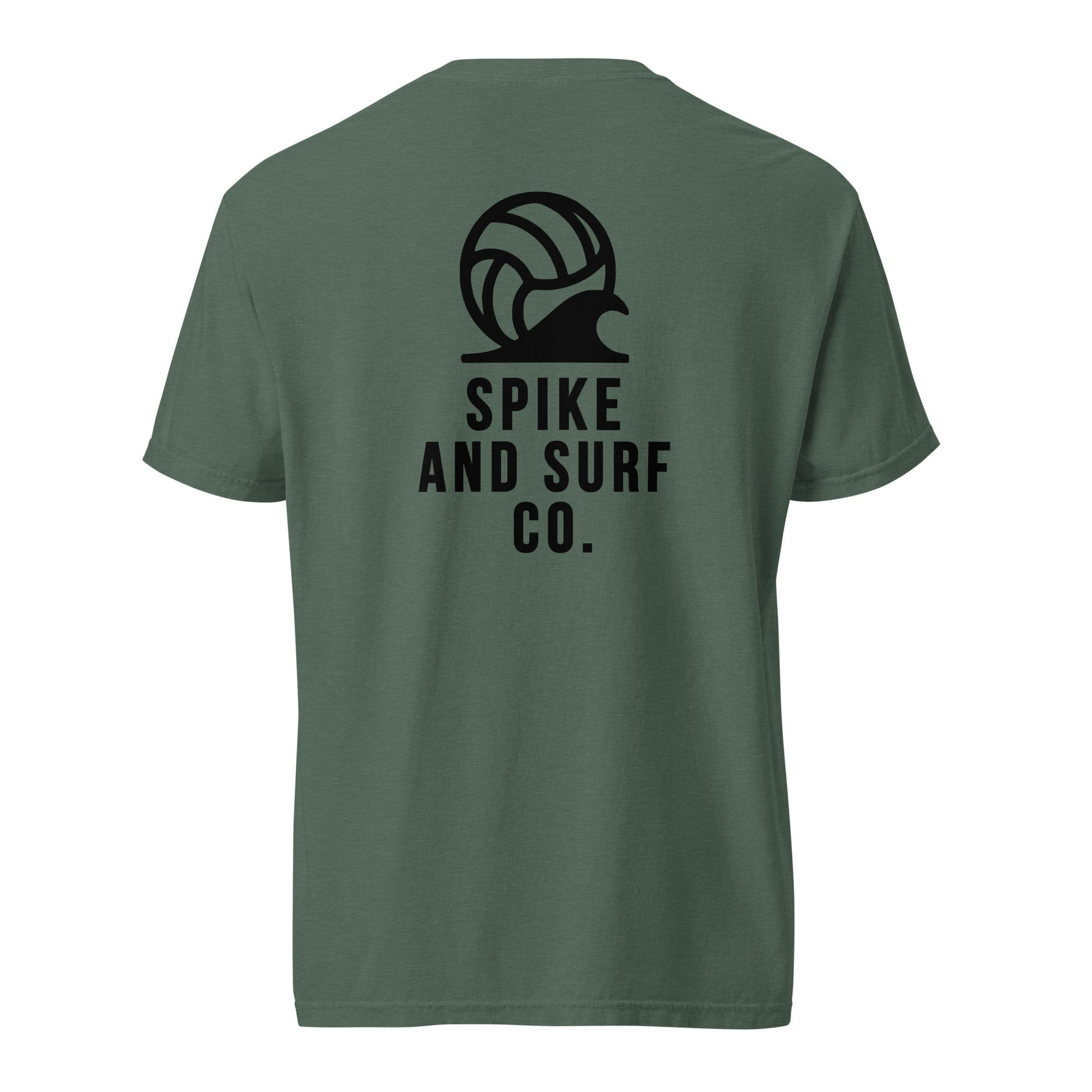 Spike & Surf Co. Embroidered Heavyweight Tee - Blue Spruce