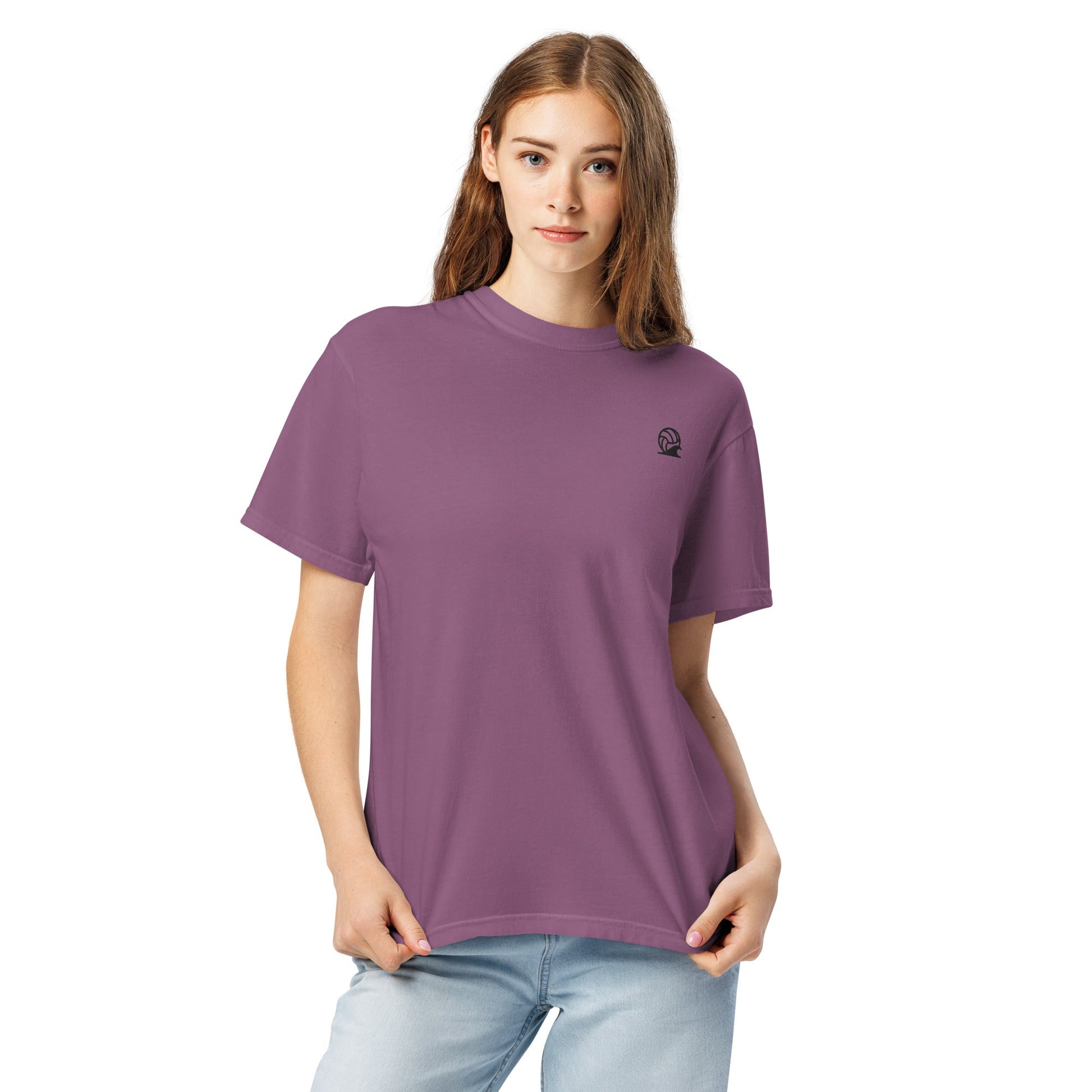 Spike & Surf Co. Embroidered Heavyweight Tee - Grape