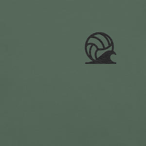 Spike & Surf Co. Embroidered Heavyweight Tee - Blue Spruce