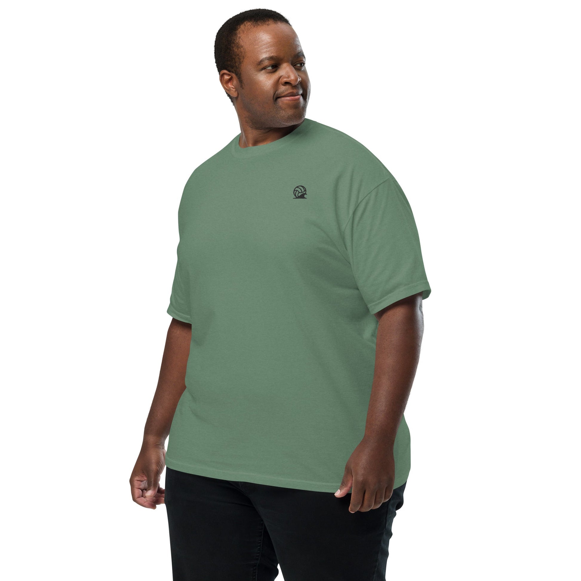 Spike & Surf Co. Embroidered Heavyweight Tee - Blue Spruce