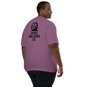 Spike & Surf Co. Embroidered Heavyweight Tee - Grape