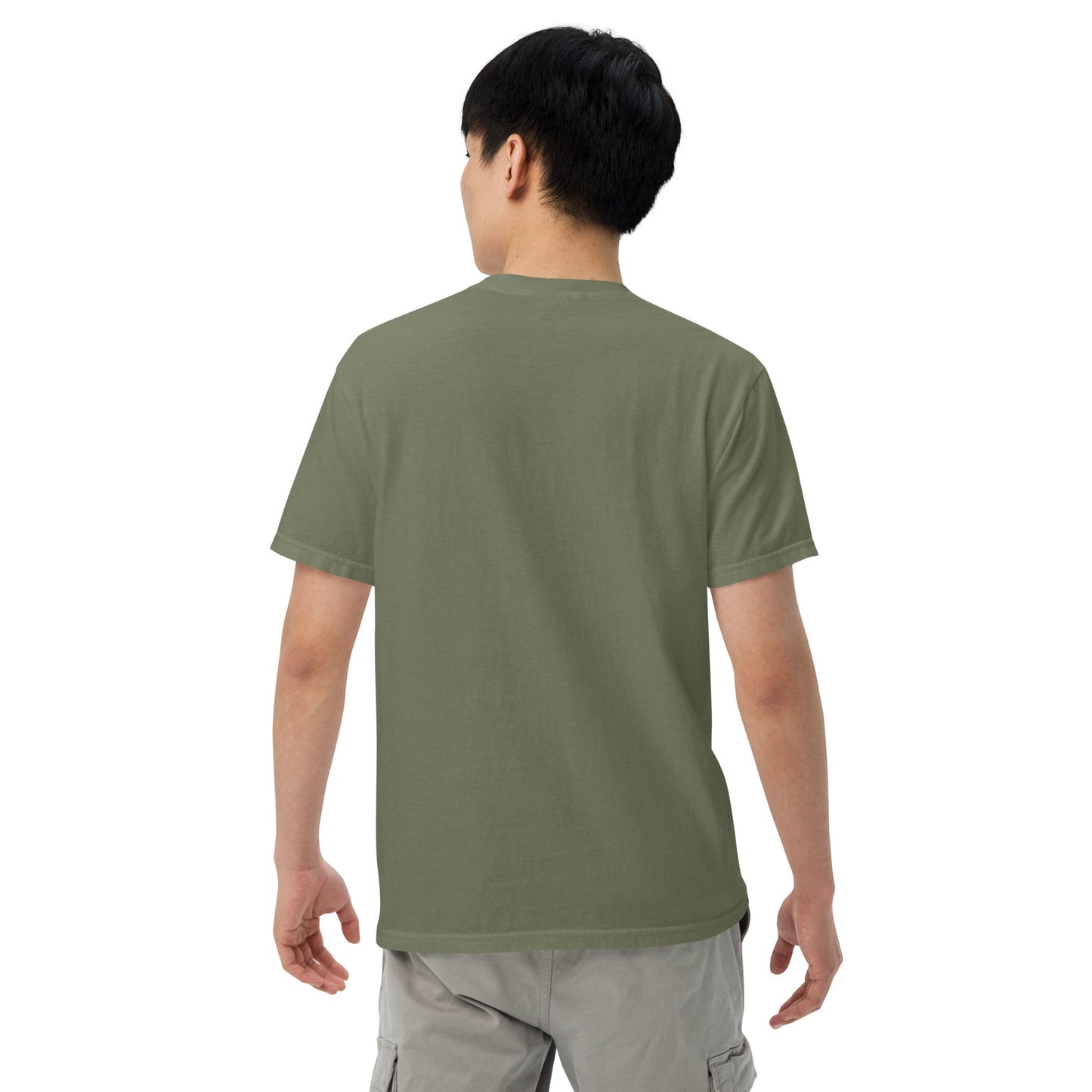 Spike & Surf Co. Embroidered Heavyweight Tee (minimalist version) - Sage