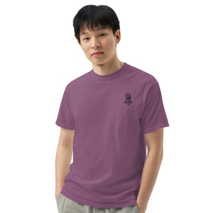 Spike & Surf Co. Embroidered Heavyweight Tee (minimalist version) - Grape