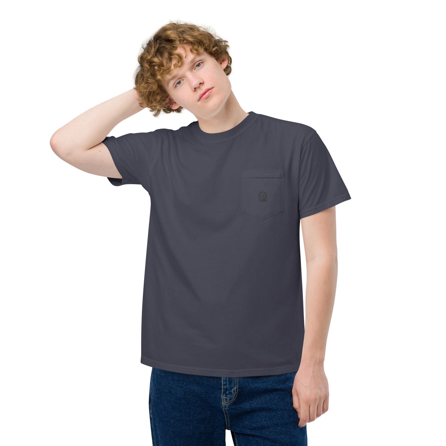 Spike & Surf Co. Garment - Dyed Pocket Tee - True Navy