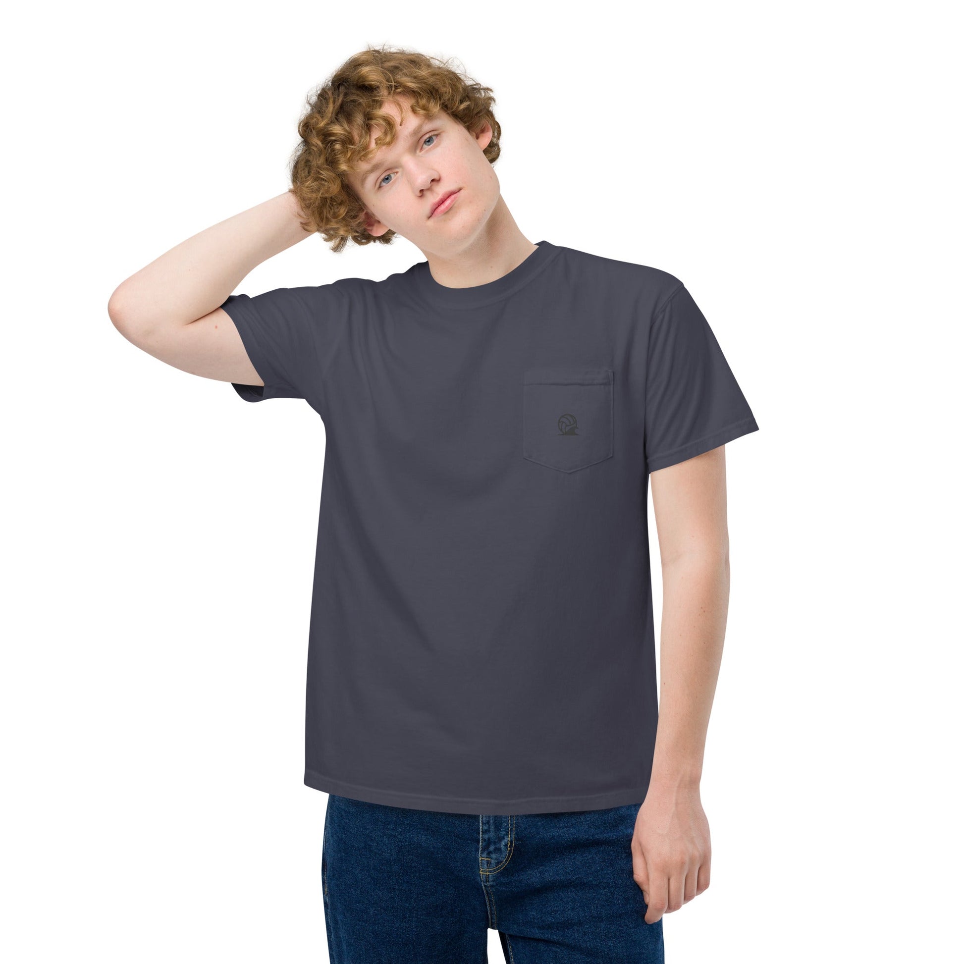 Spike & Surf Co. Garment - Dyed Pocket Tee - True Navy