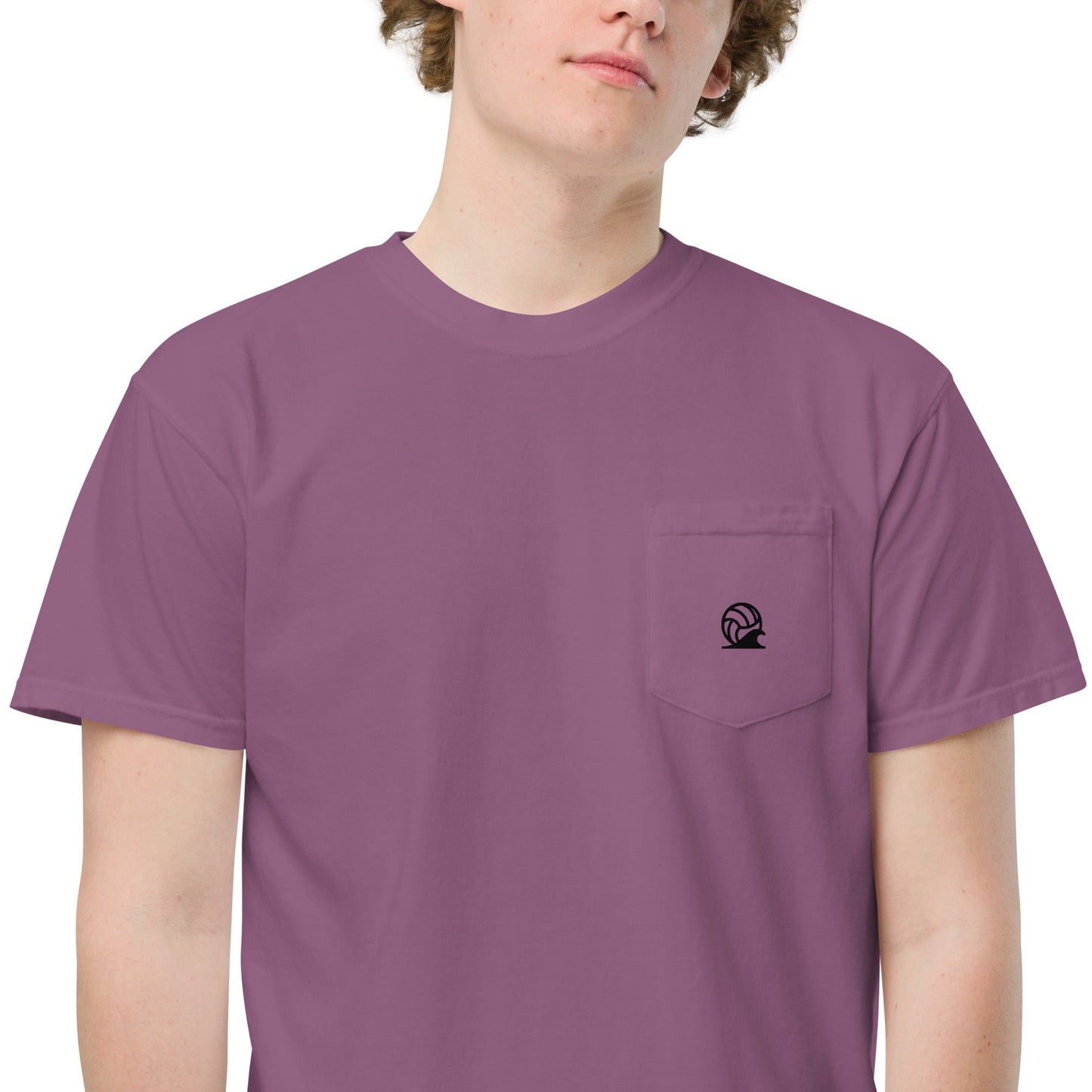 Spike & Surf Co. Garment - Dyed Pocket Tee - Berry