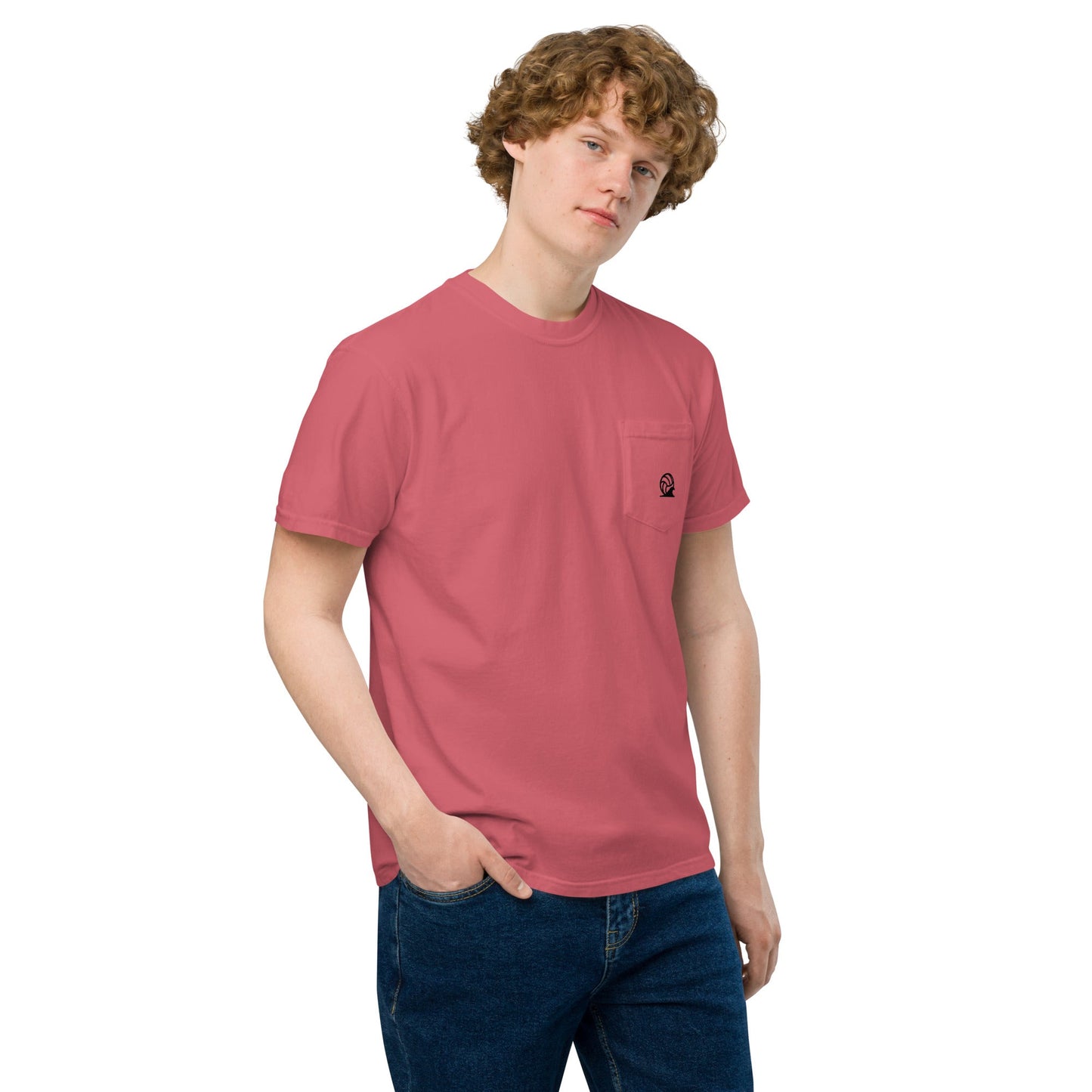 Spike & Surf Co. Garment - Dyed Pocket Tee - Watermelon