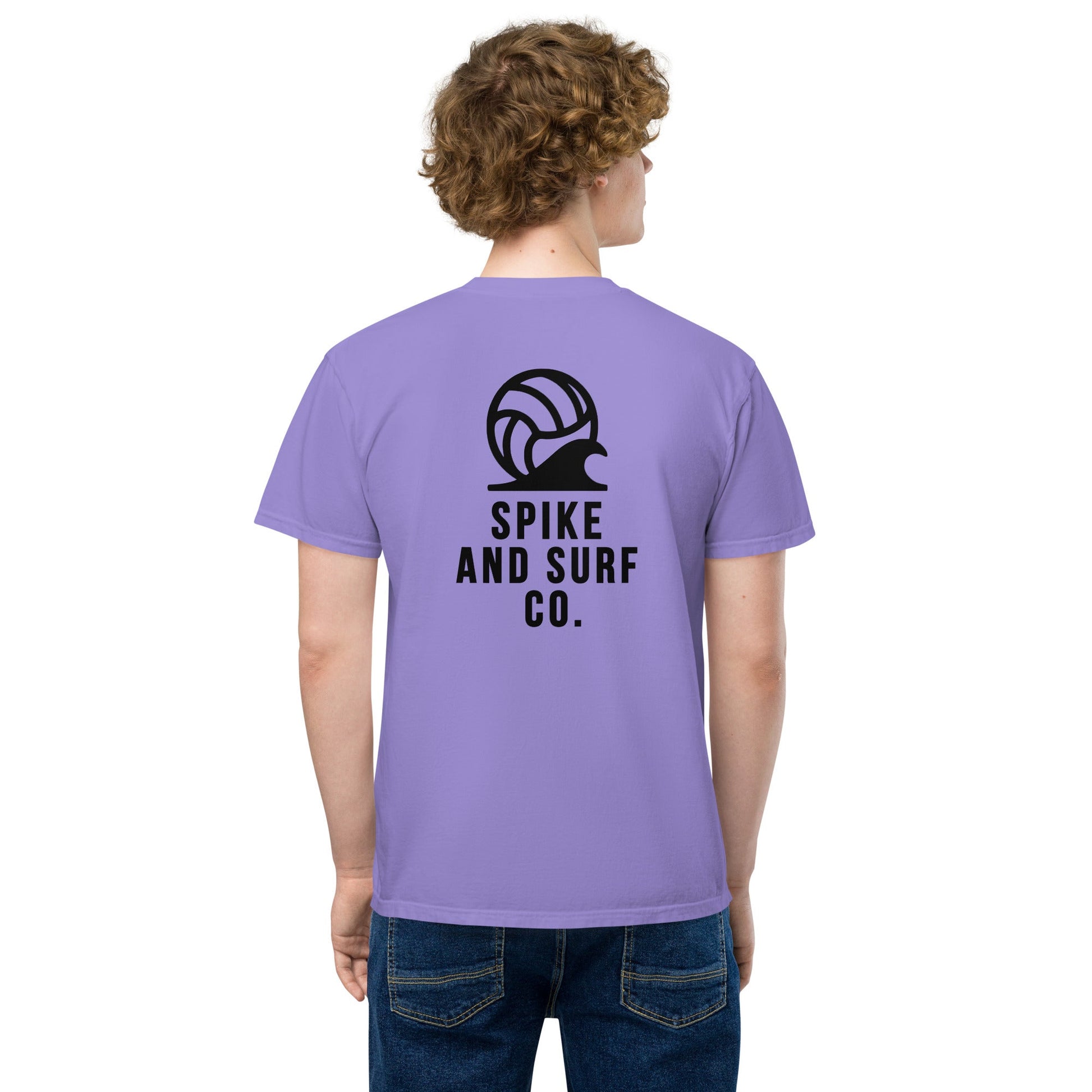 Spike & Surf Co. Garment - Dyed Pocket Tee - Violet