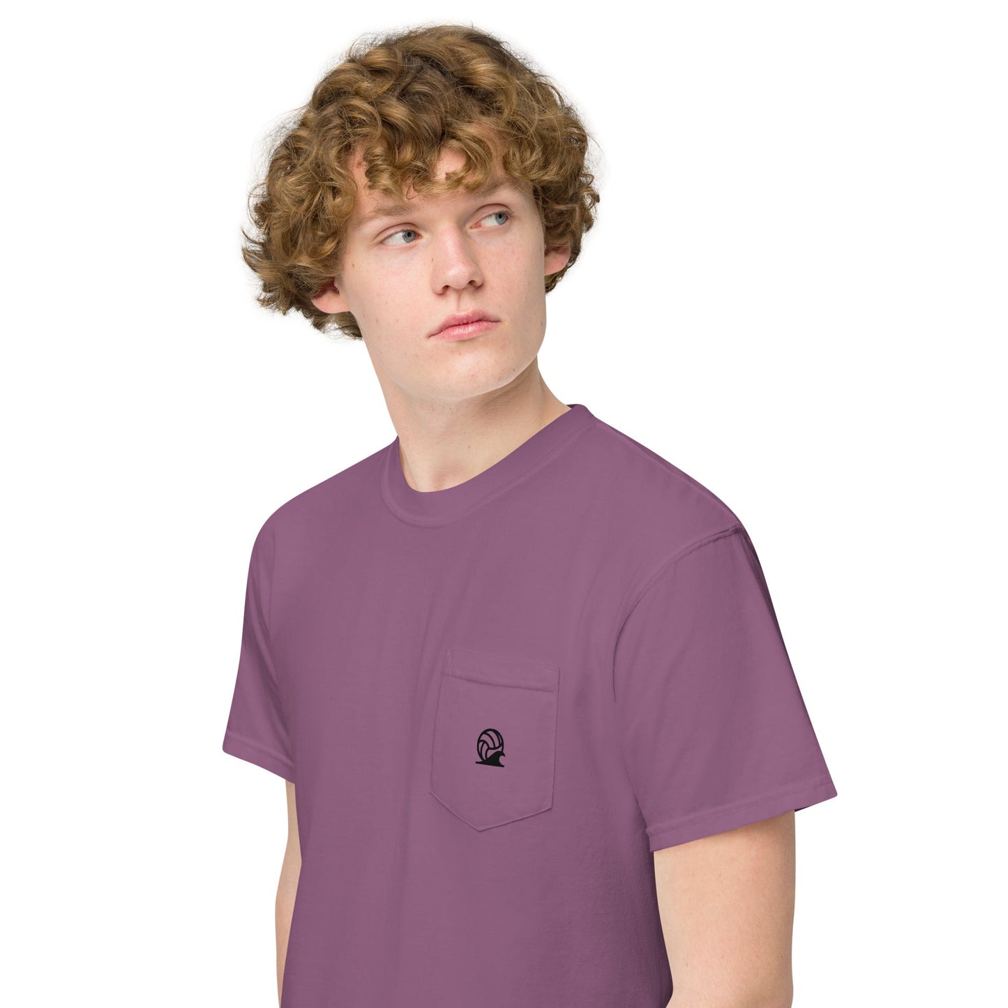 Spike & Surf Co. Garment - Dyed Pocket Tee - Berry
