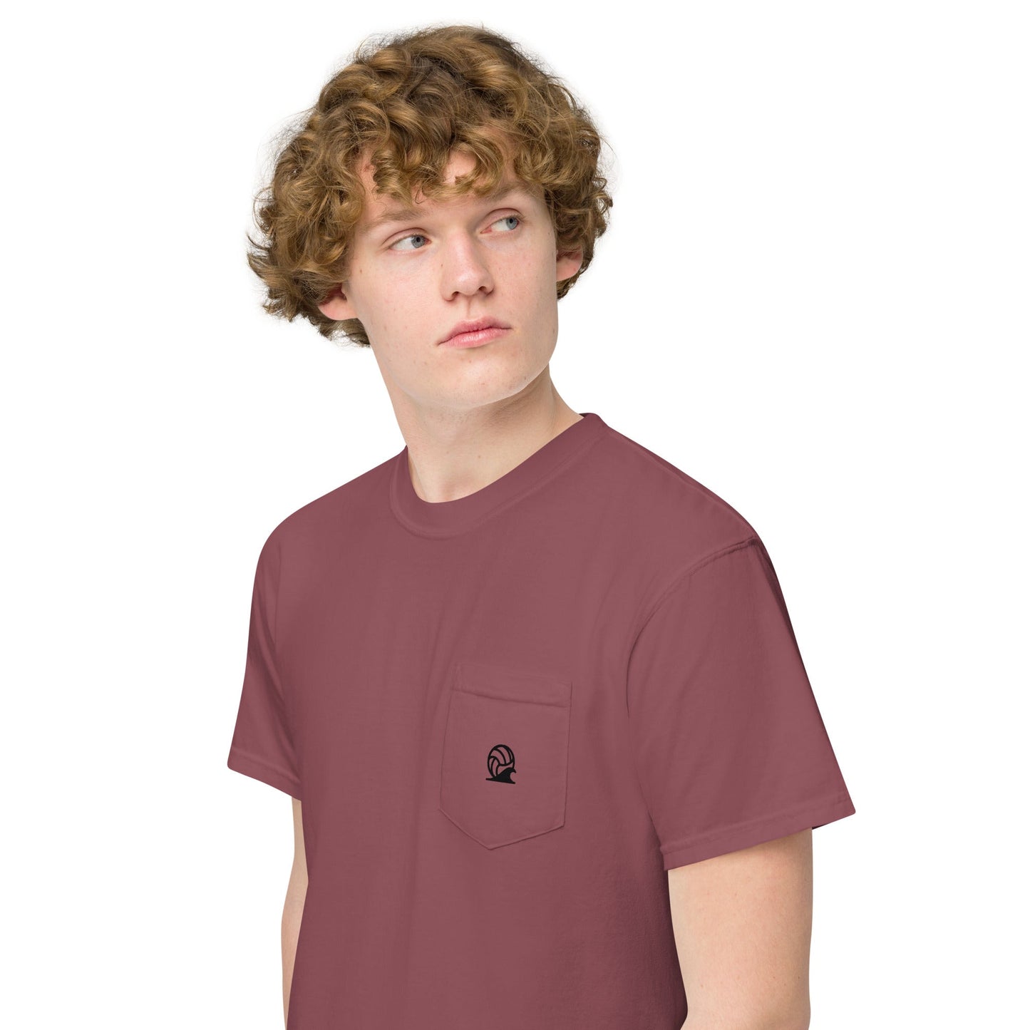 Spike & Surf Co. Garment - Dyed Pocket Tee - Brick