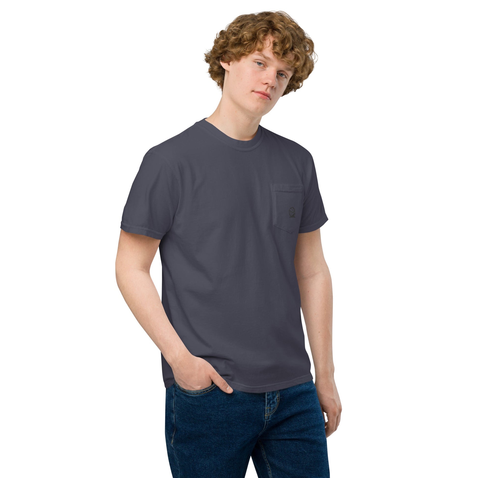 Spike & Surf Co. Garment - Dyed Pocket Tee - True Navy