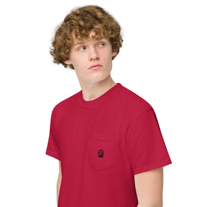 Spike & Surf Co. Garment - Dyed Pocket Tee - Red