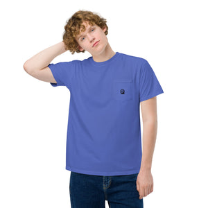 Spike & Surf Co. Garment - Dyed Pocket Tee - Flo Blue
