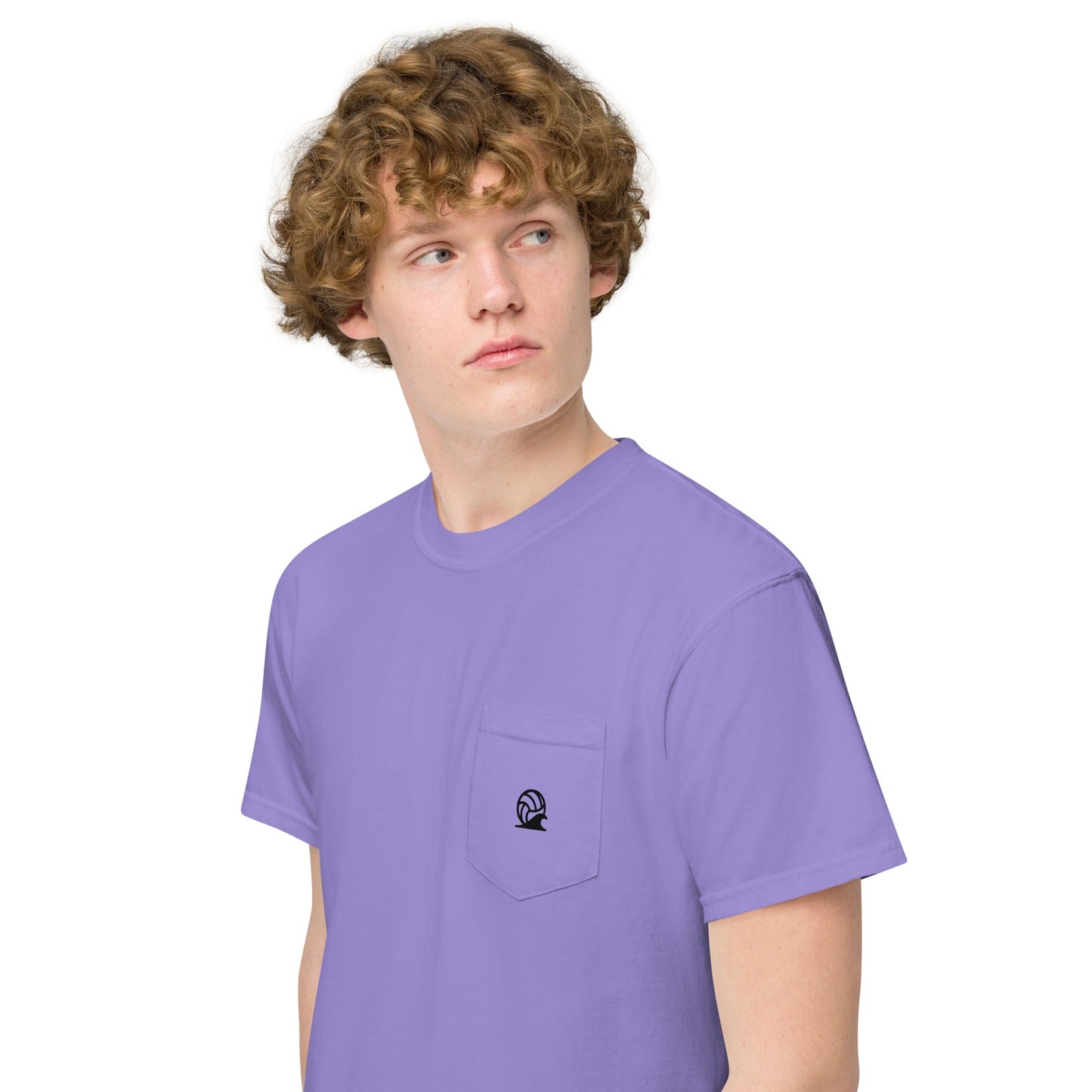 Spike & Surf Co. Garment - Dyed Pocket Tee - Violet