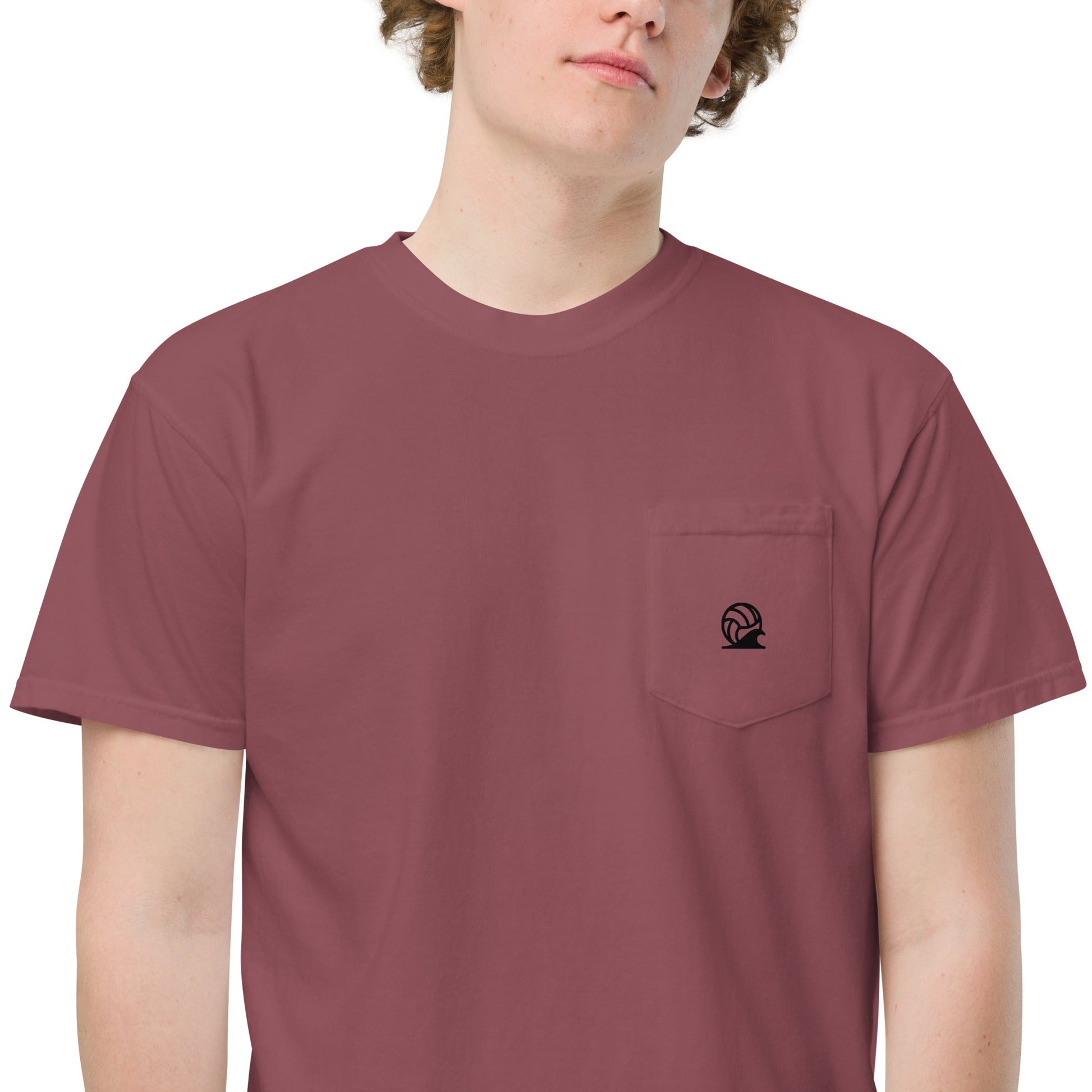 Spike & Surf Co. Garment - Dyed Pocket Tee - Brick