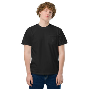 Spike & Surf Co. Garment - Dyed Pocket Tee - Black
