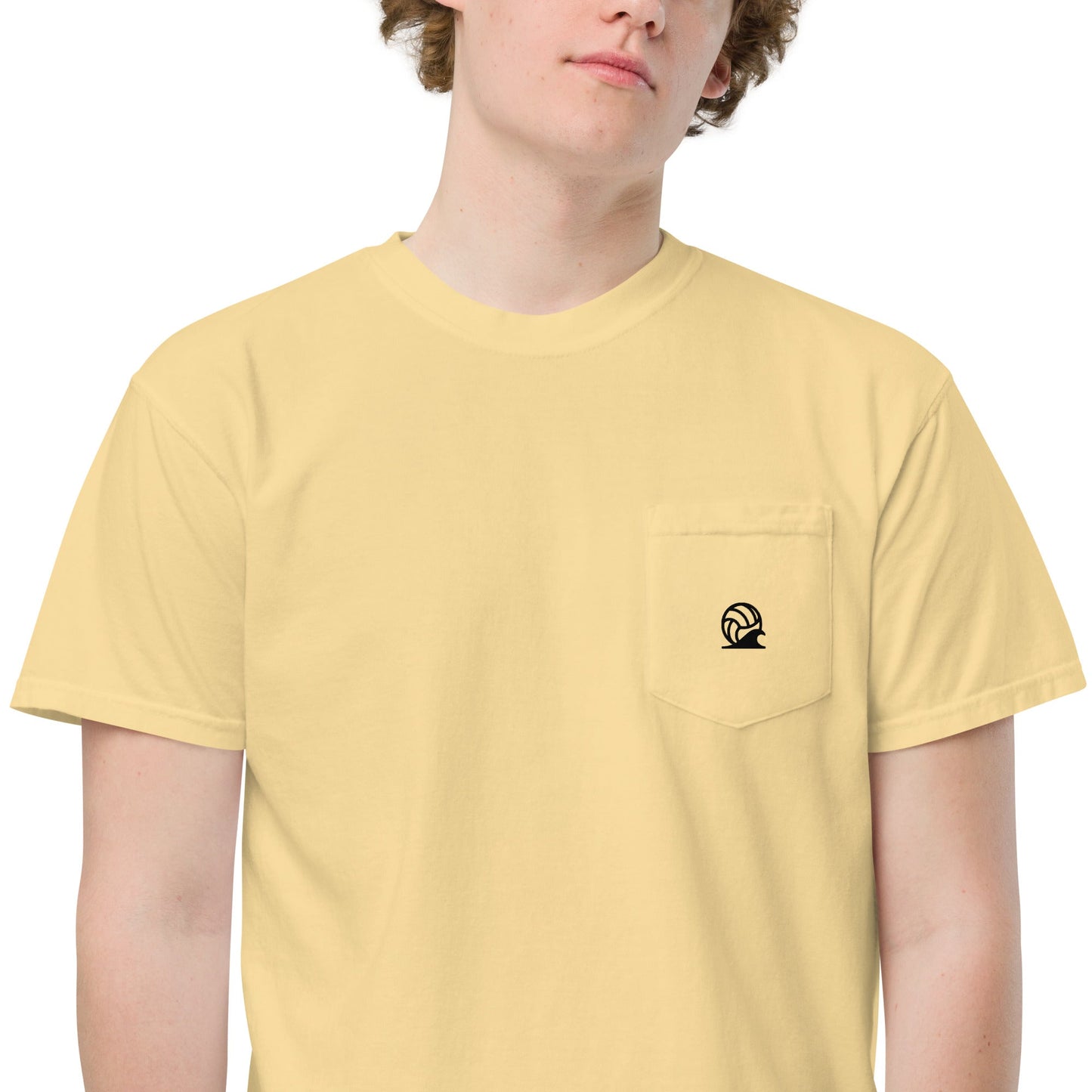 Spike & Surf Co. Garment - Dyed Pocket Tee - Butter
