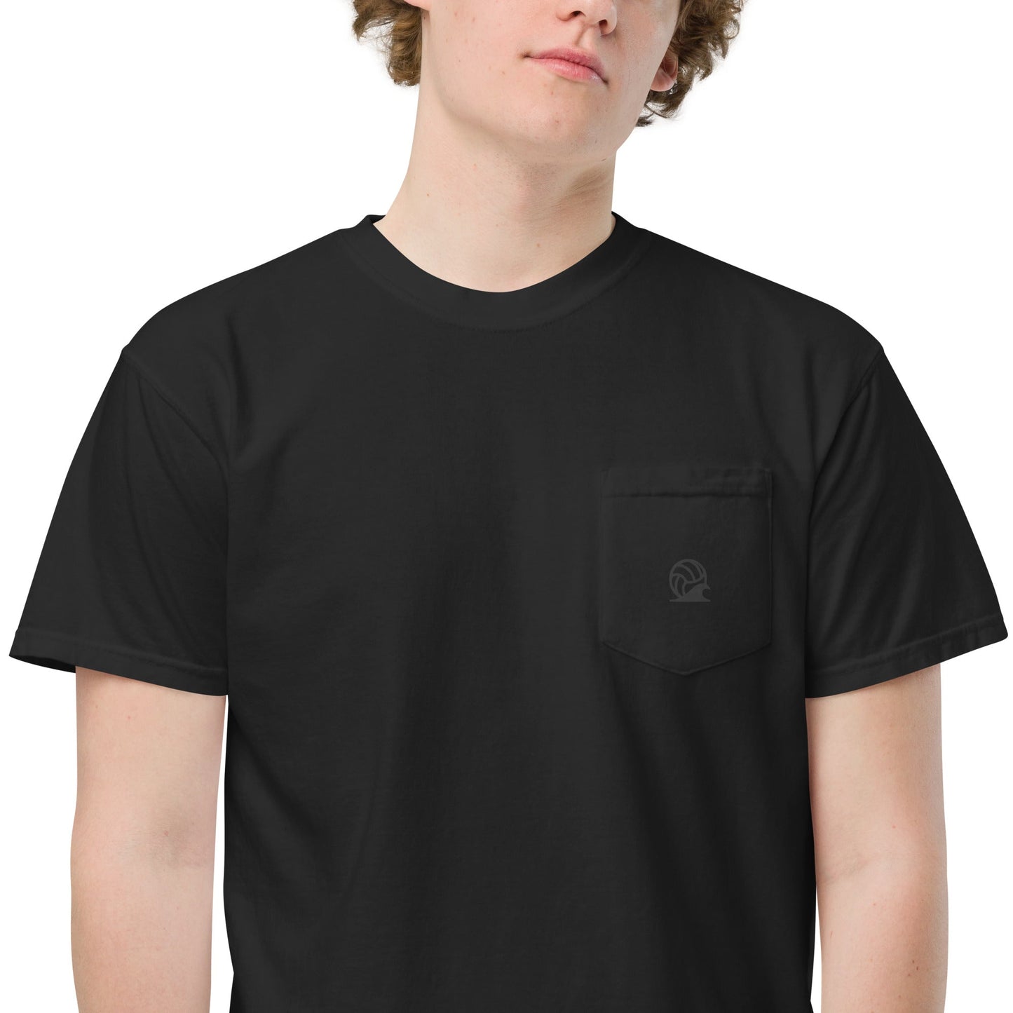 Spike & Surf Co. Garment - Dyed Pocket Tee - Black