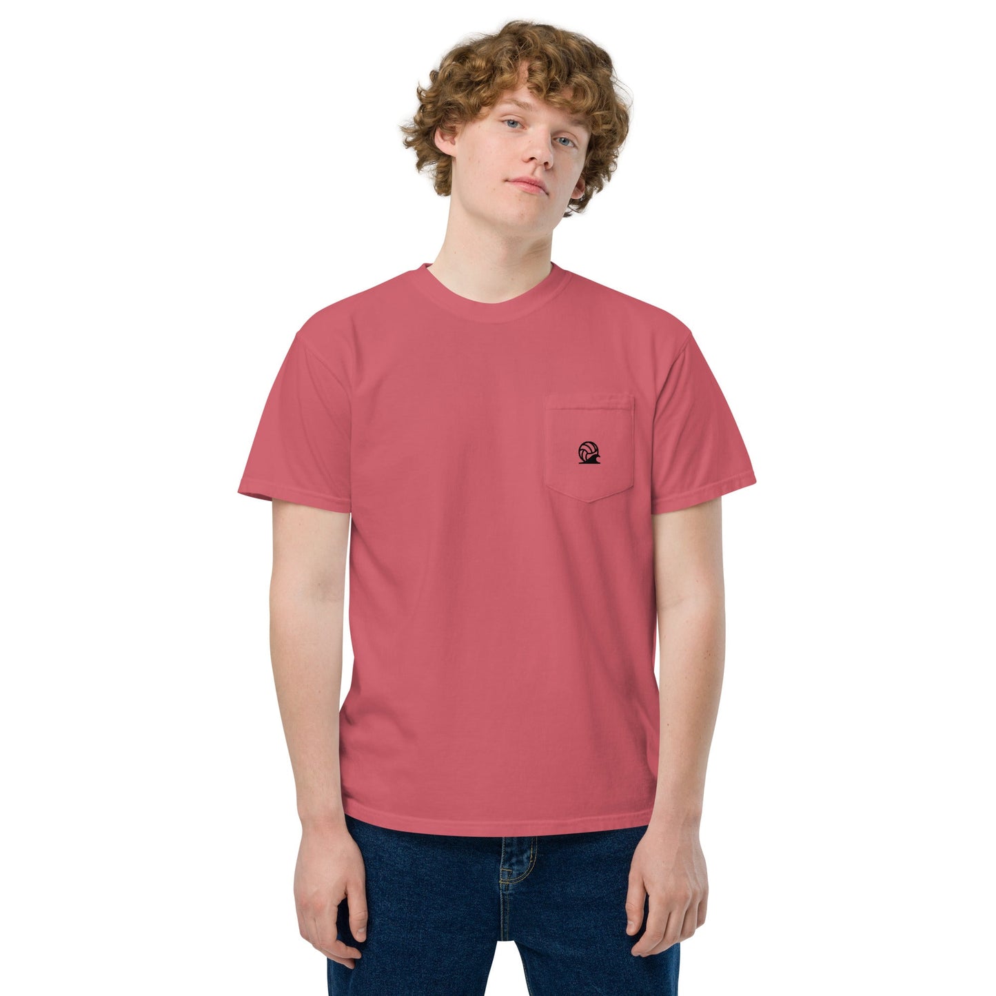 Spike & Surf Co. Garment - Dyed Pocket Tee - Watermelon