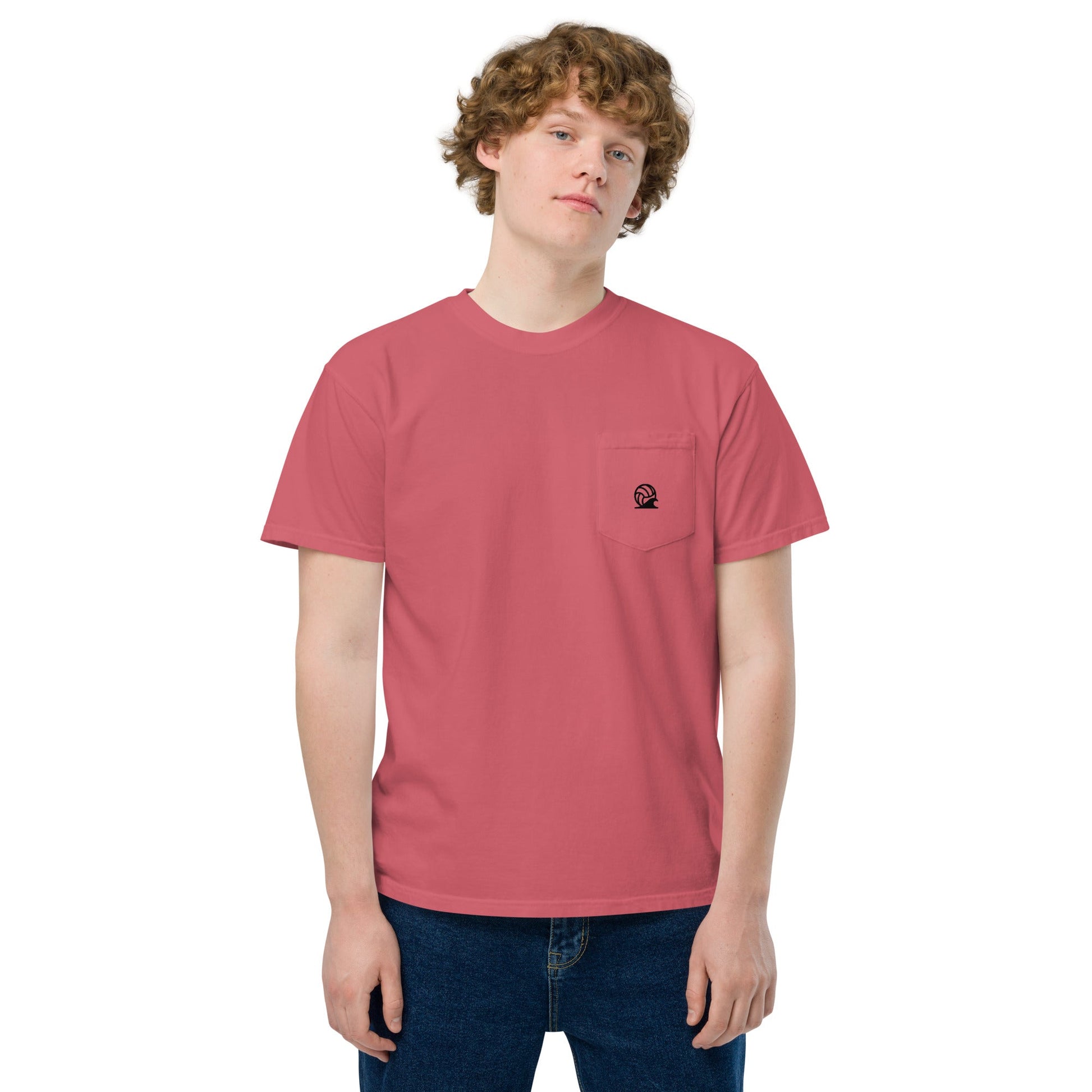 Spike & Surf Co. Garment - Dyed Pocket Tee - Watermelon
