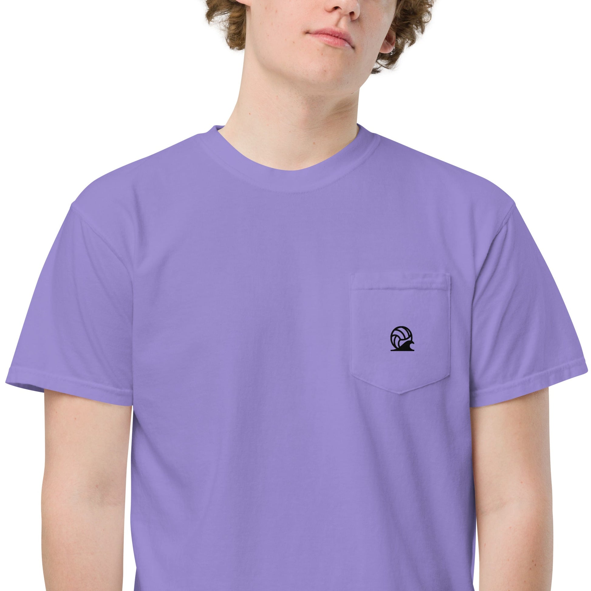 Spike & Surf Co. Garment - Dyed Pocket Tee - Violet