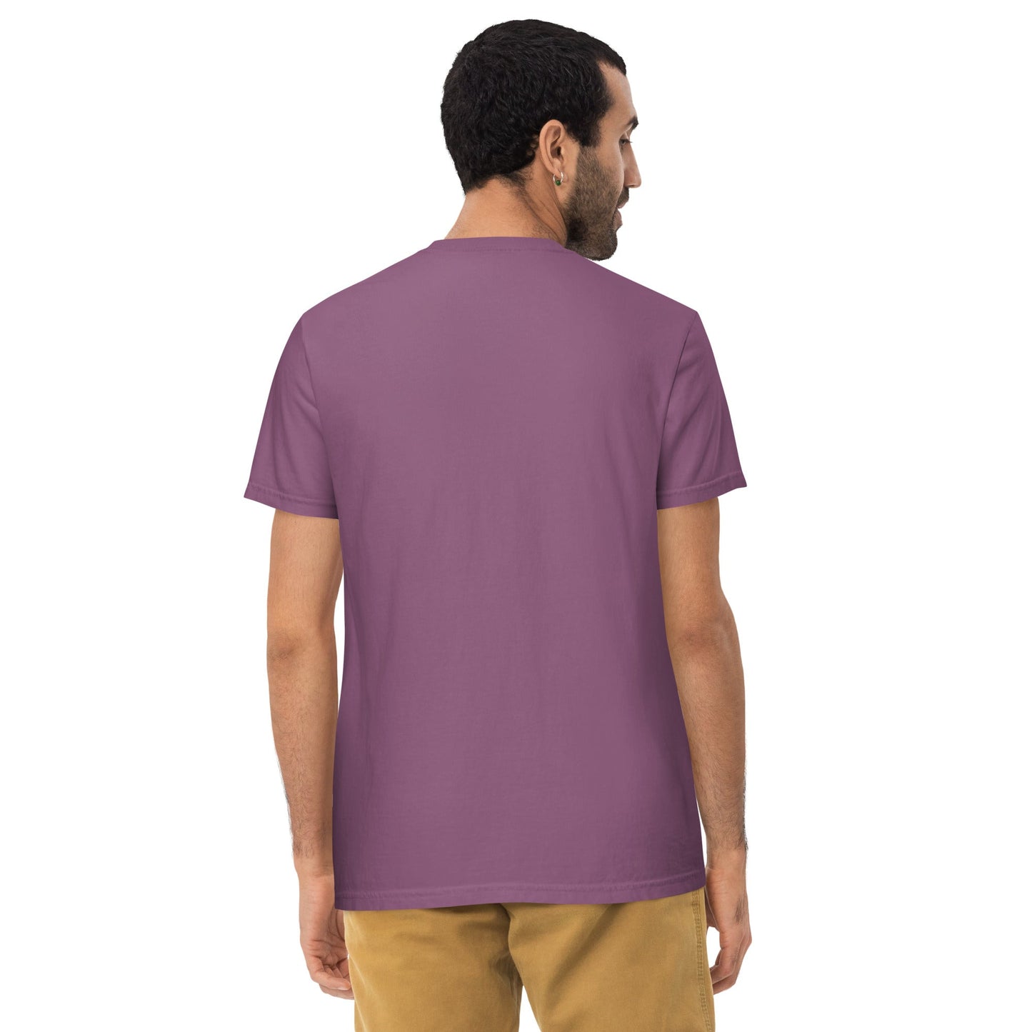 Spike & Surf Co. Garment - Dyed Pocket Tee (minimalist version) - Berry