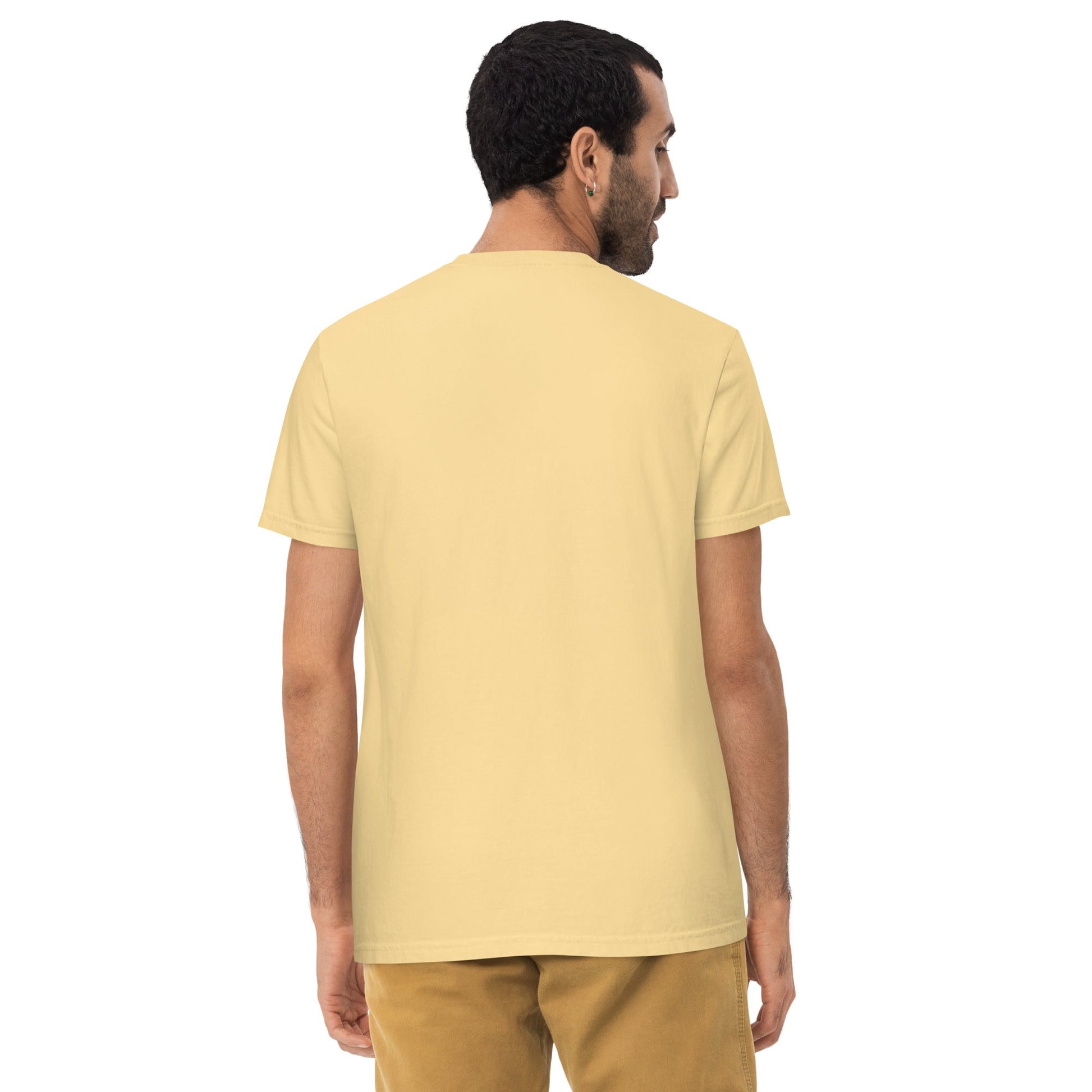 Spike & Surf Co. Garment - Dyed Pocket Tee (minimalist version) - Butter