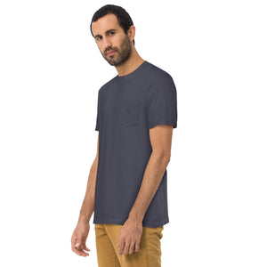 Spike & Surf Co. Garment - Dyed Pocket Tee (minimalist version) - True Navy