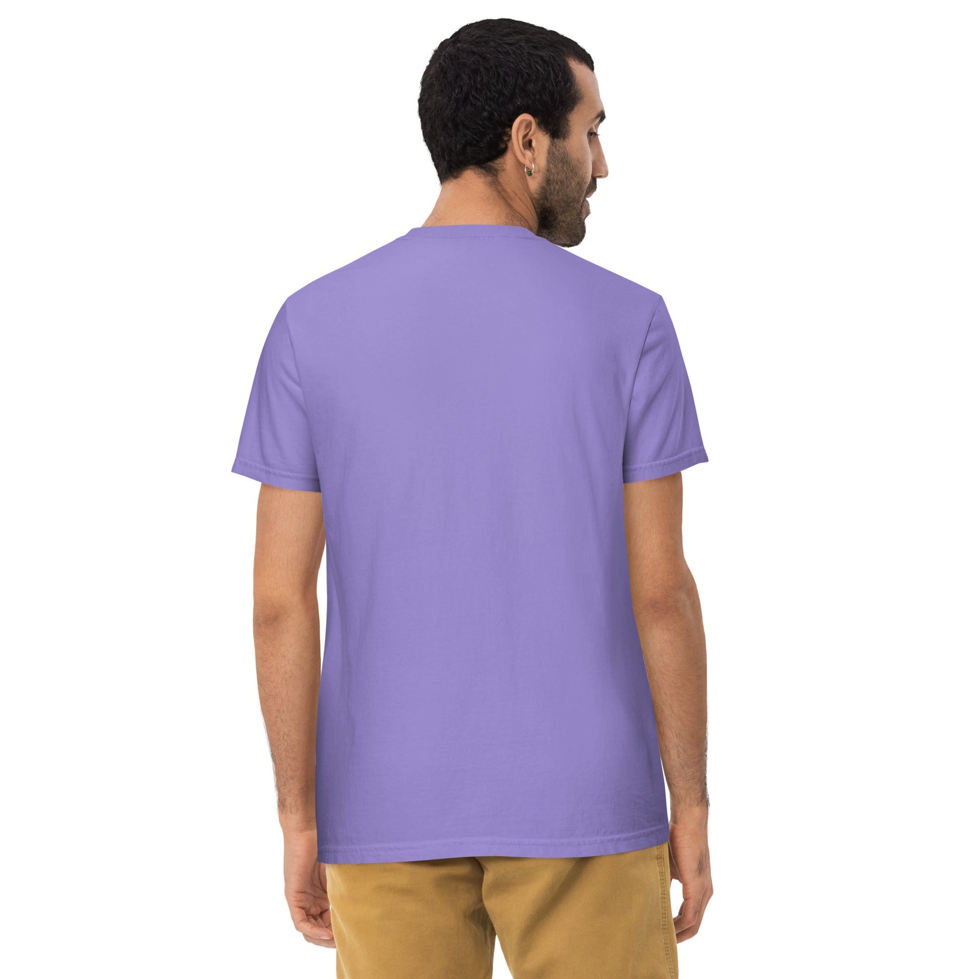 Spike & Surf Co. Garment - Dyed Pocket Tee (minimalist version) - Violet