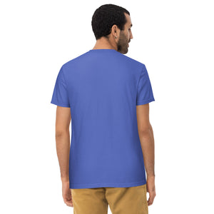 Spike & Surf Co. Garment - Dyed Pocket Tee (minimalist version) - Flo Blue