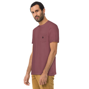 Spike & Surf Co. Garment - Dyed Pocket Tee (minimalist version) - Brick