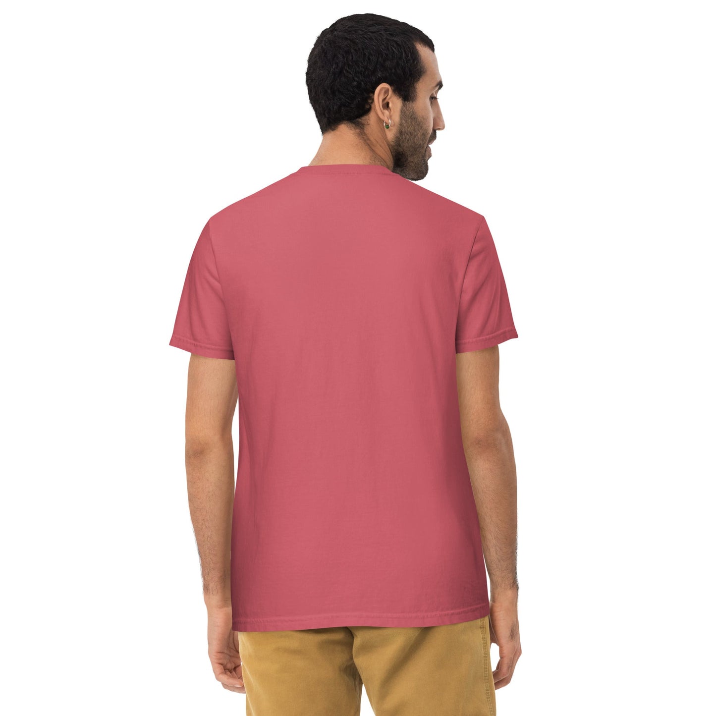 Spike & Surf Co. Garment - Dyed Pocket Tee (minimalist version) - Watermelon