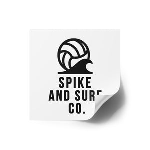 Spike & Surf Co. Logo Sticker - Spike and Surf Co