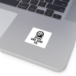Spike & Surf Co. Logo Sticker - Spike and Surf Co