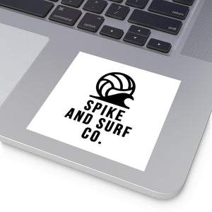 Spike & Surf Co. Logo Sticker - Spike and Surf Co