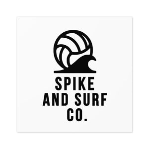 Spike & Surf Co. Logo Sticker - Spike and Surf Co