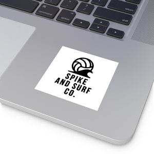 Spike & Surf Co. Logo Sticker - Spike and Surf Co