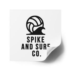 Spike & Surf Co. Logo Sticker - Spike and Surf Co