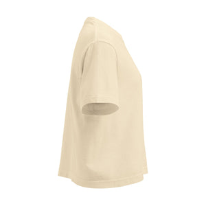 Spike & Surf Co. Women’s Heavyweight Embroidered Boxy Tee - Ivory