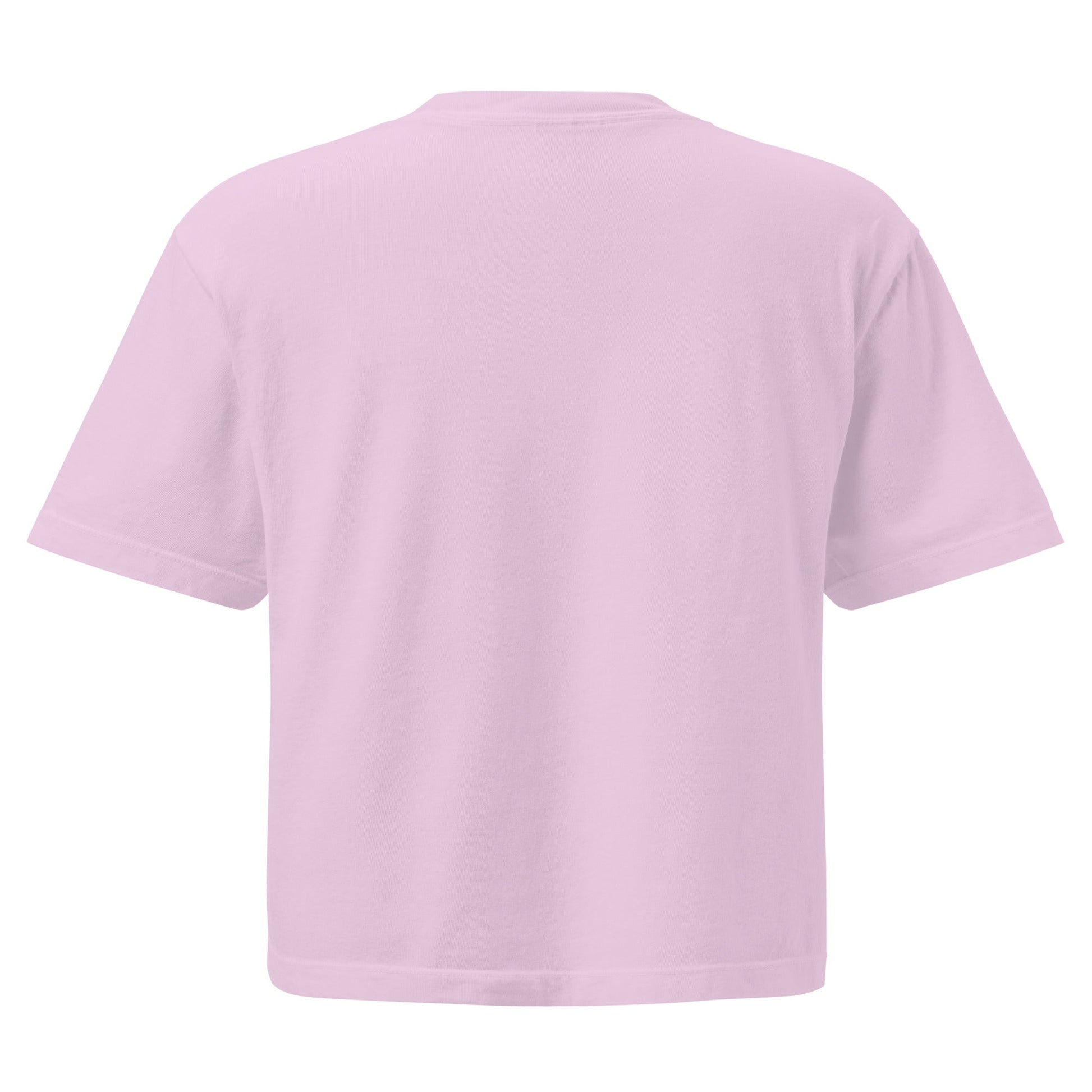 Spike & Surf Co. Women’s Heavyweight Embroidered Boxy Tee - Orchid