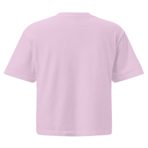 Spike & Surf Co. Women’s Heavyweight Embroidered Boxy Tee - Orchid