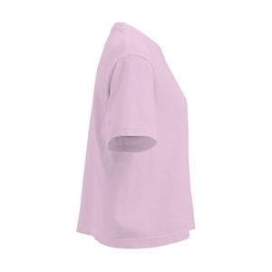 Spike & Surf Co. Women’s Heavyweight Embroidered Boxy Tee - Orchid