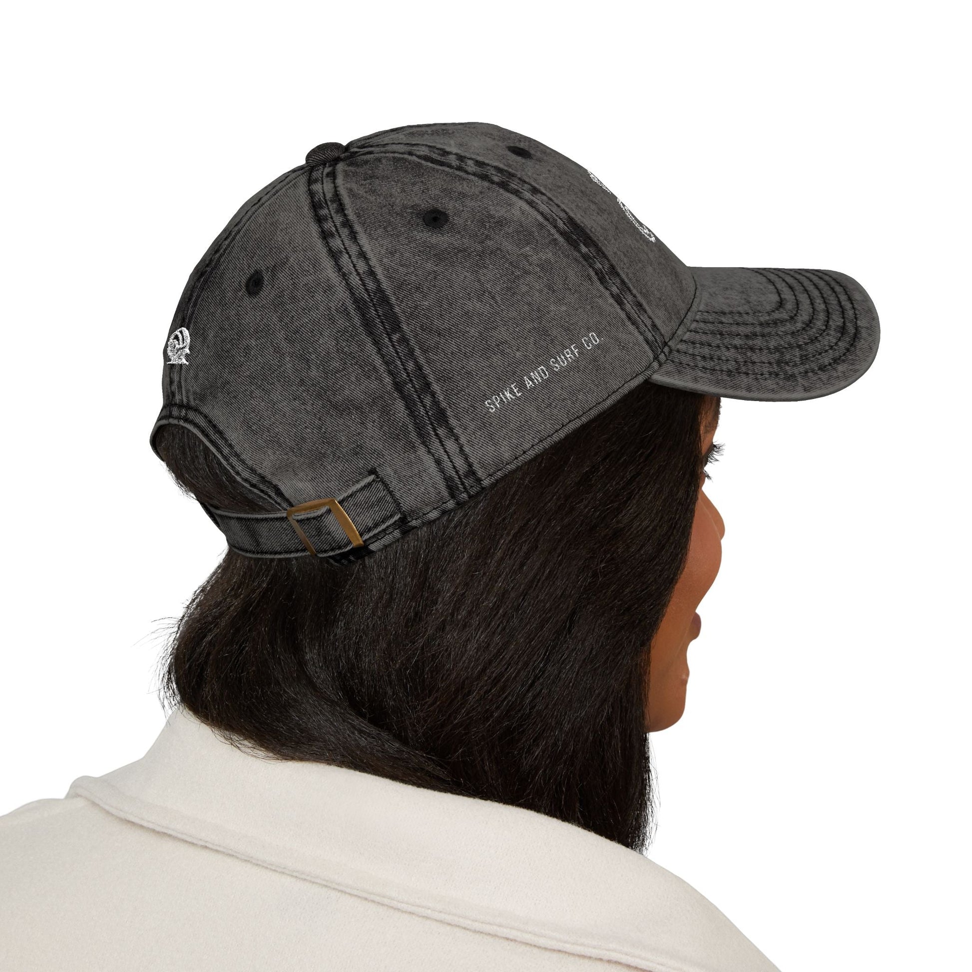 Volleyball Coach Vintage Dad Cap - Distressed Embroidered Hat – Spike & Surf Co. - Spike and Surf Co